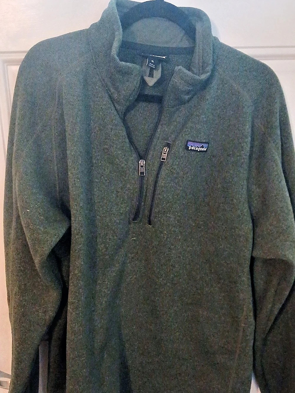 Patagonia Men's Better Sweater 1/4-Zip Fleece Jacket Green XL